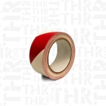 Fita Demarcação de Solo – Vermelho e Branco - Imagem 2