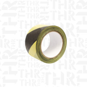 Fita Demarcação de Área - Preto e Amarelo