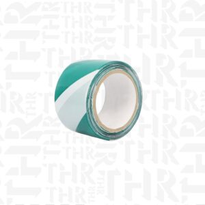 Fita Demarcação de Área - Verde e Branco