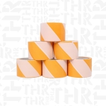 Fita Demarcação de Área - Laranja e Branco - Imagem 5